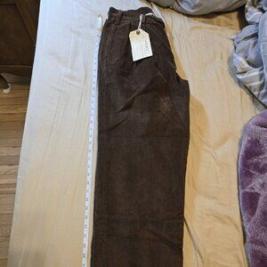 Bronson Mfg. Co. - NEW Brown Corduroy pants SMALL